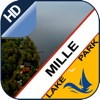 Mille Lacs offline GPS chart for lake & park trail