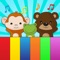 Animal sounds kids piano