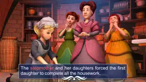 Cinderella - Book & Games screenshot #2 for iPhone