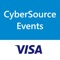 CyberSource Events & More is an app for attendees invited to CyberSource events, seminars, and conferences
