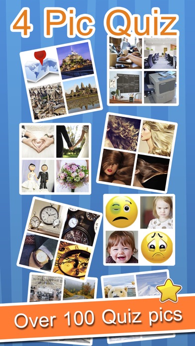 4 pictures 1 word : guess pics quiz Screenshot