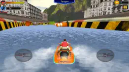 jet ski boat driving simulator 3d iphone screenshot 2