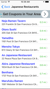 Asian Food Restaurant Finder Nearby screenshot