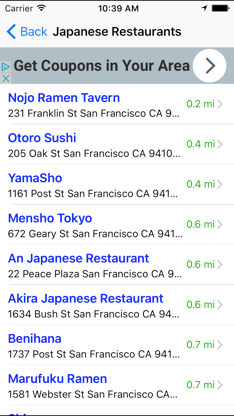 Asian Food Restaurant Finder Nearby screenshot 3