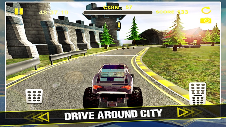 Crazy Monster Truck Racing Game