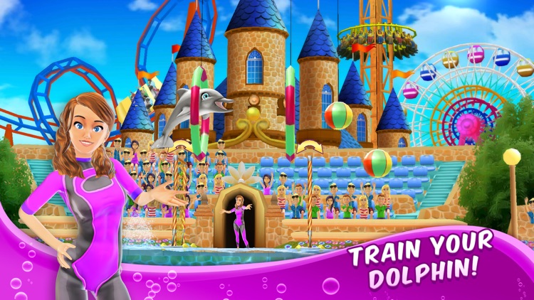 My Dolphin Show: Pet animal game for girls & kids screenshot-0