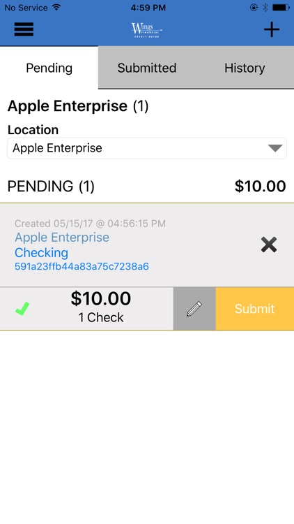 WingsDeposit Business screenshot-4