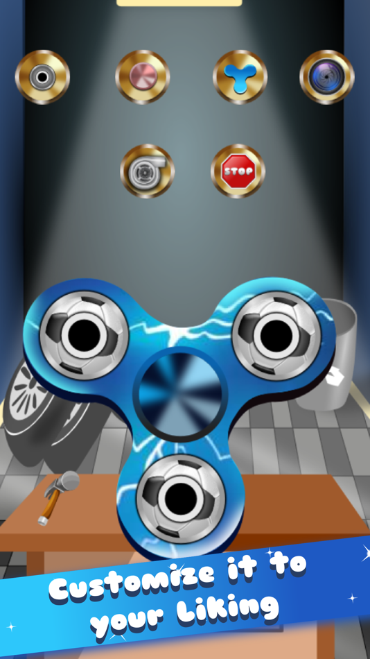 #5. Spinner Star - Surprise Fidget (iOS) Podle: Javier Del Alcazar Marti