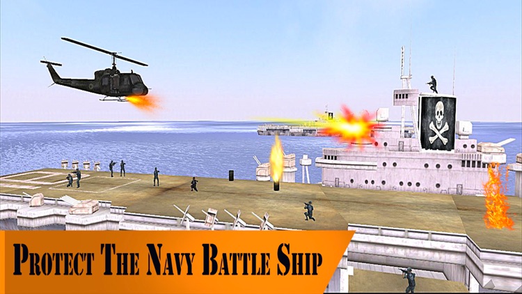 Modern Gunship Battle : Navy Warfare Strike