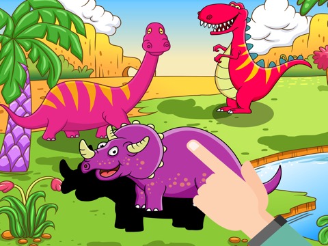 Dinosaur kids World : matching ダイナソー 恐竜動物園ゲームのおすすめ画像1
