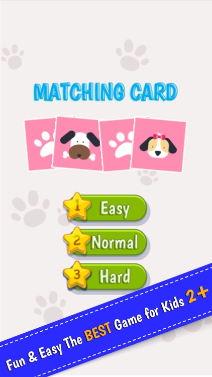 Dogs Puppy Matching Card Game screenshot-3