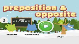 Game screenshot Preposition & Opposite Words Vocabulary For Kids mod apk