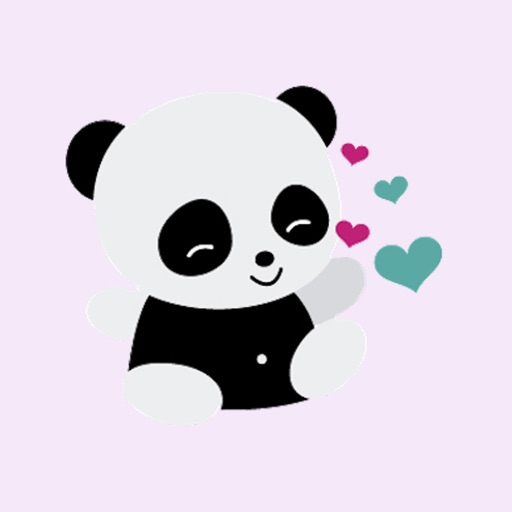 Panda Fun Sticker icon