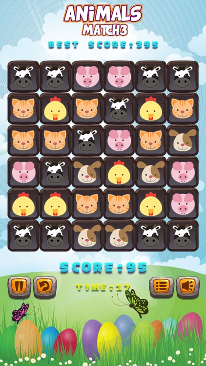 Match 3 Animals Game