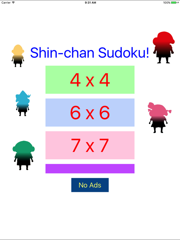 Screenshot #6 pour Easy Sudoku 4x4 to 7x7 for Color Figures