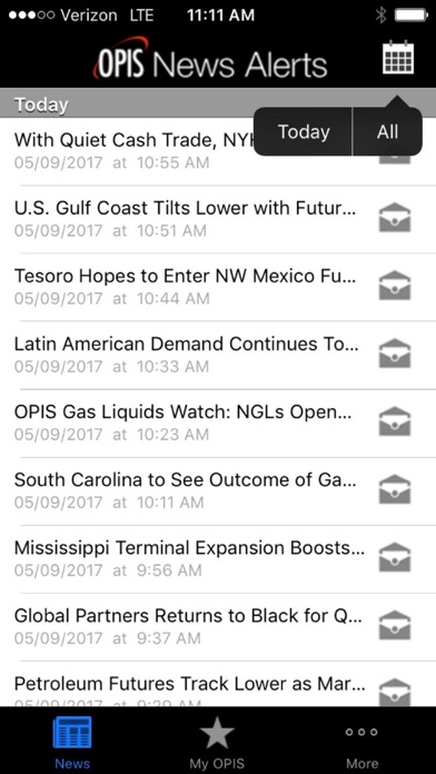 Screenshot #3 pour OPIS Mobile News Alerts
