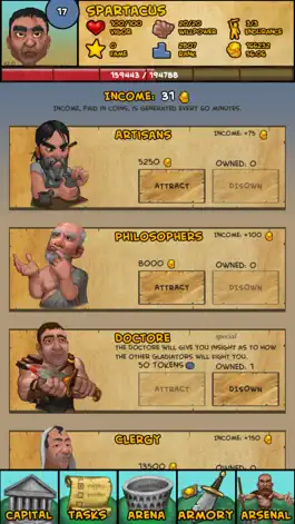 Game screenshot Gladiator: Rise of Legends hack