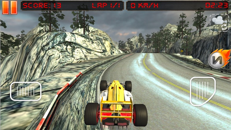 Snow Hill Auto Racing Car Game