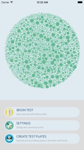 Color Vision Test - Detects 3 deficiency groups screenshot #1 for iPhone