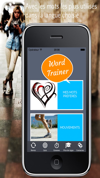 Screenshot #1 pour Entraîneur Vocabulaire IT-FR