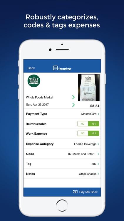 Itemize - Expense Management