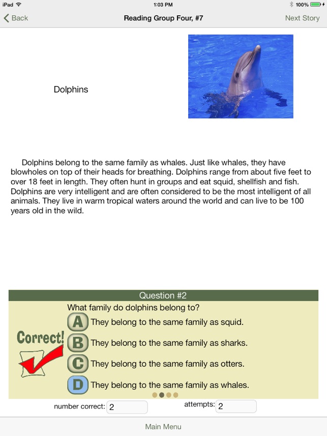 Reading Comprehension: Animals, Grades 3-4(圖4)-速報App