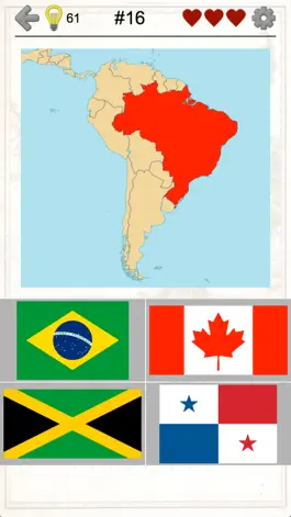 Game screenshot American Countries and Caribbean: Flags, Maps Quiz mod apk