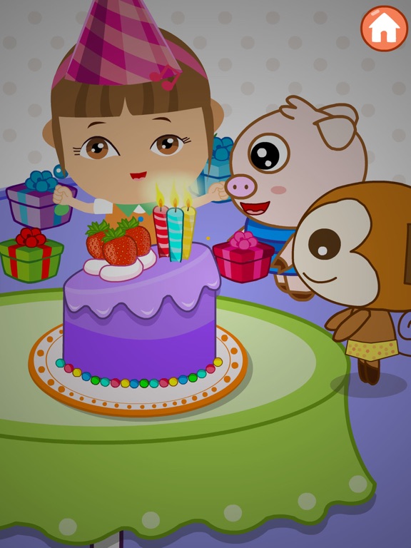 Screenshot #5 pour Happy Birthday - cake,ice cream and presents