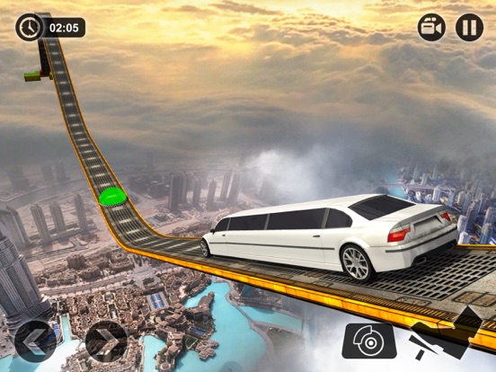 Limousine Car Driving Simulator - Impossible Track iPad screenshot