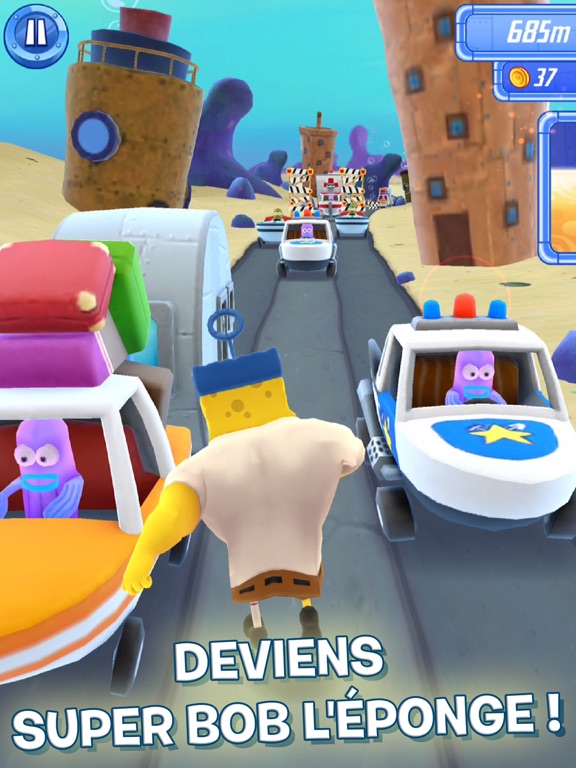 Screenshot #6 pour Bob l'éponge : La course folle