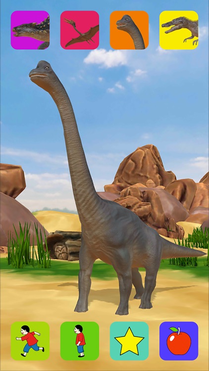 Dinosaur kids app