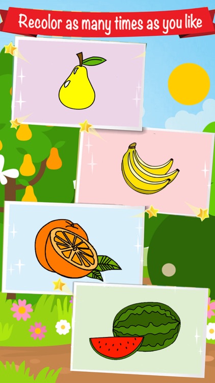 宝宝学涂色2(Pro)－水果派对