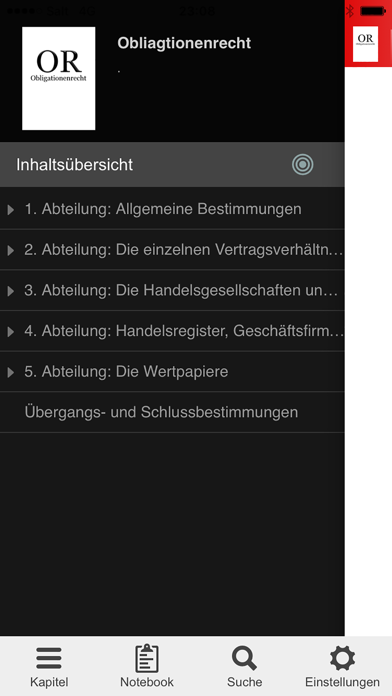 Screenshot #2 pour OR - Obligationenrecht