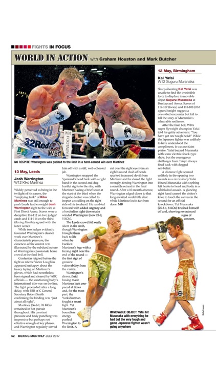 Boxing Monthly Magazine - The boxing magazine for fight fans around the world screenshot-4