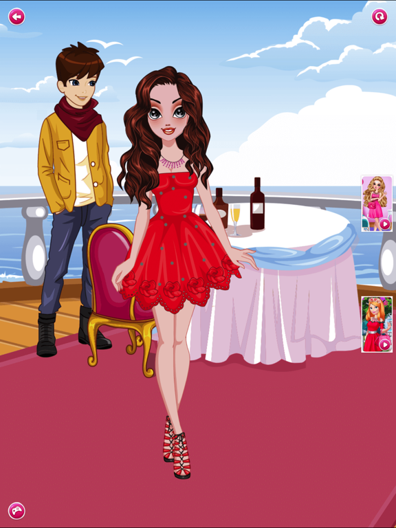 Screenshot #4 pour Mon premier coup foudre - Jeux d'habillage filles