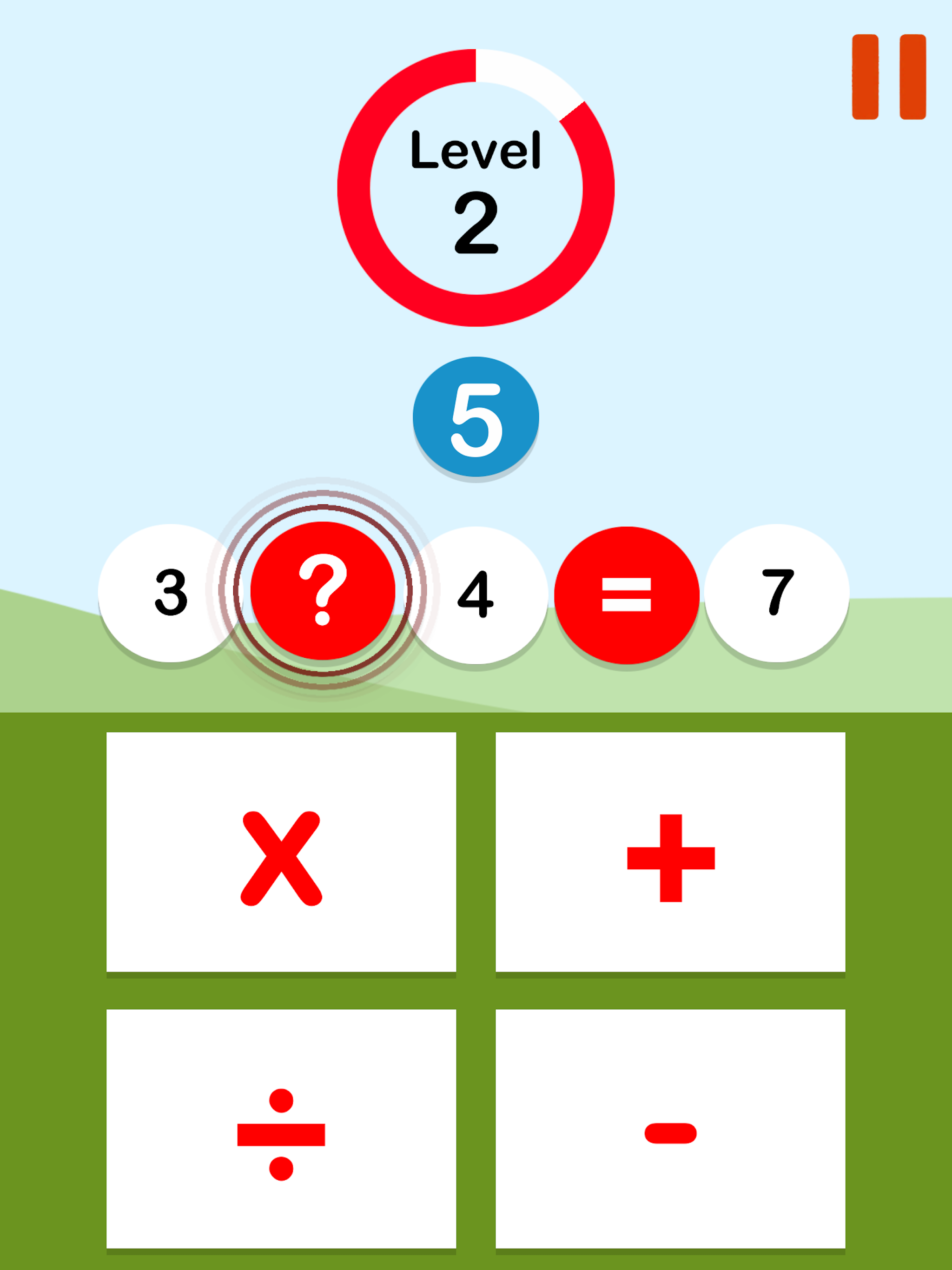 Kids Math Game - Test Your Maths Skills