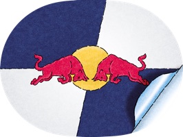 Give your chat wings - with our set of animated Red Bull cartoon stickers