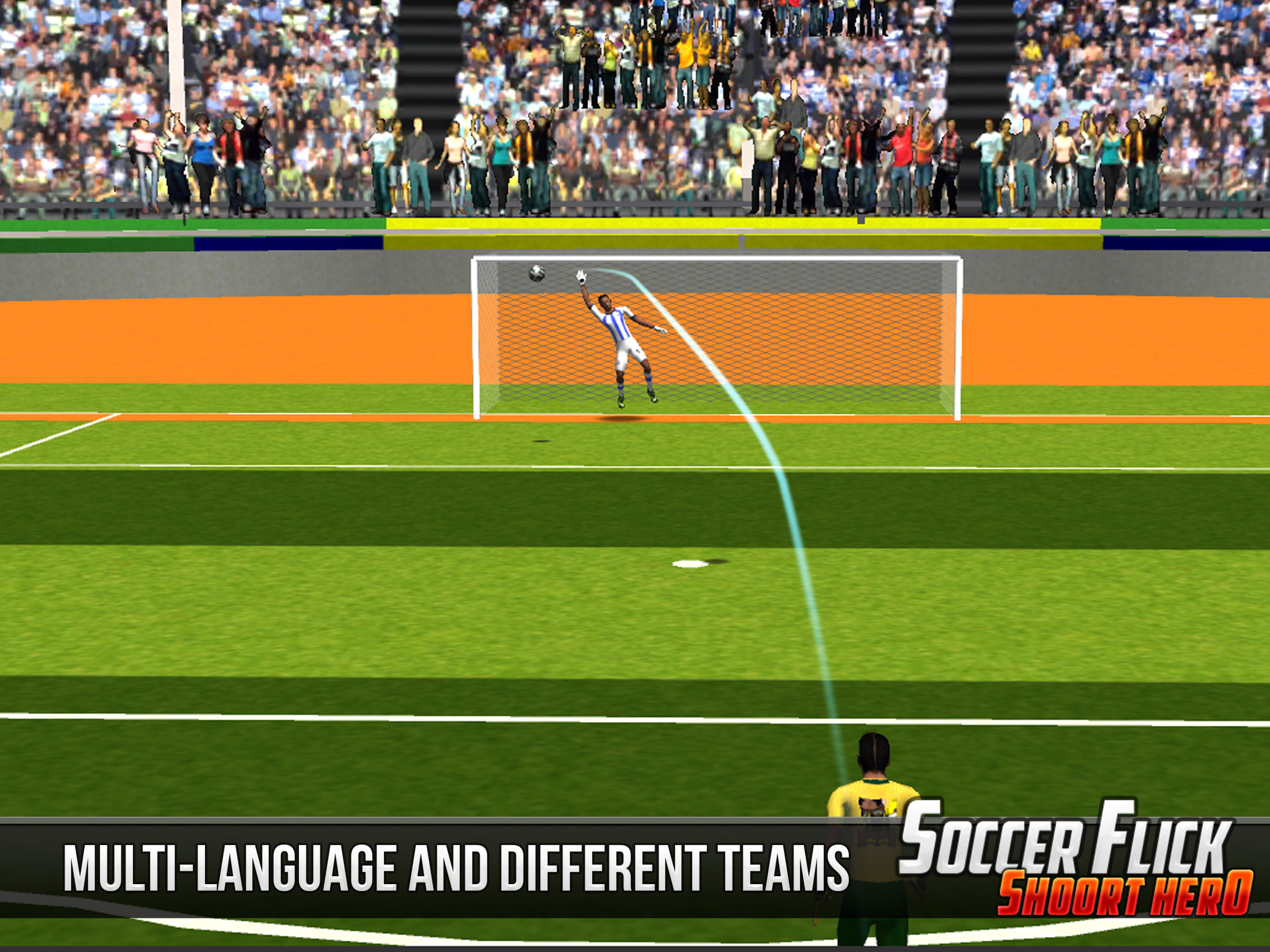 Soccer Flick Shoot Hero screenshot 7