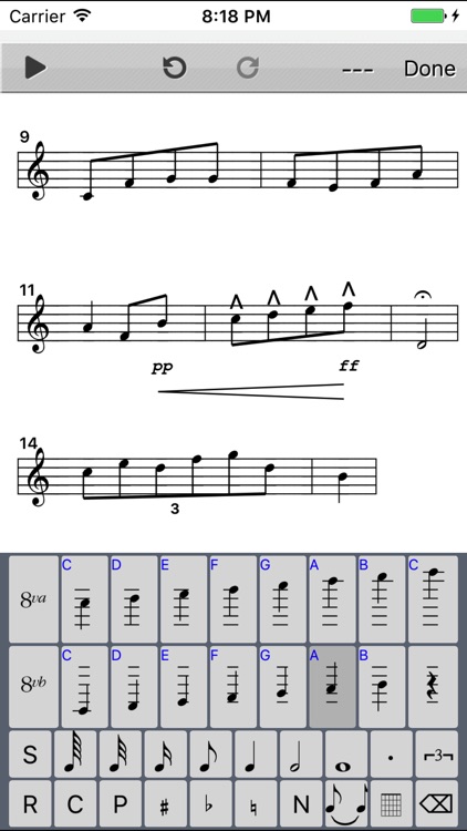 Score Creator: Make music notation, song writer screenshot-4