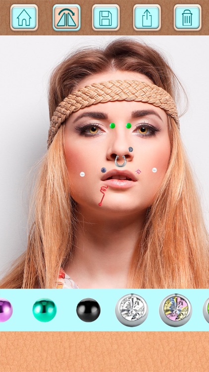 Piercing Photo Editor - Stickers and Beauty Salon screenshot-3
