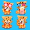 The PetMoji - Kitty Emojis app gives you access to hundred cute kitty themed emoji, including adoption and birth emoji