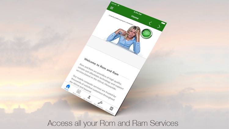 Rom and Ram Booking and Account App