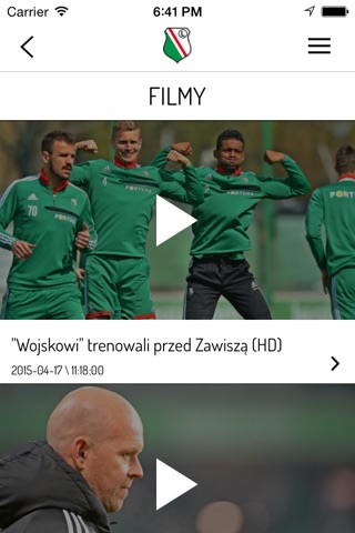 Legia Warszawa screenshot 3