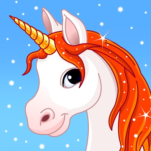 Cute Ponies & Unicorns Puzzles : Logic Game icon