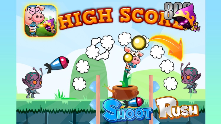 Shoot Rush Alien Bomb