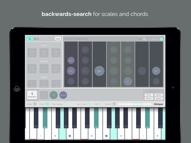 ‎kord - Find Chords and Scales Screenshot