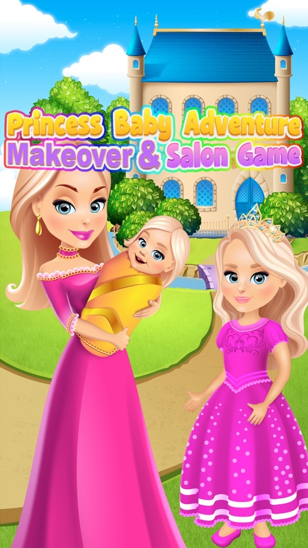 Princess Baby Adventure - Makeover & Salon Game screenshot 1