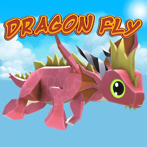 dragon fly jump Icon