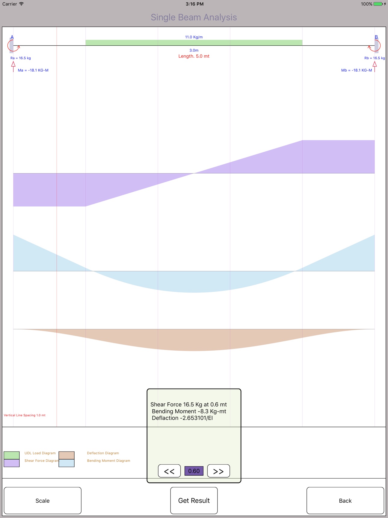 Screenshot 7 of SimpleBeamAnalysis