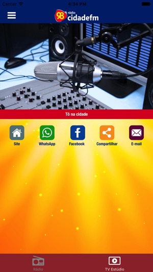 Rádio Cidade 98 FM Gaspar(圖2)-速報App